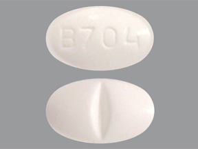 oval white b704 Images - Alprazolam - alprazolam - NDC 60687-521