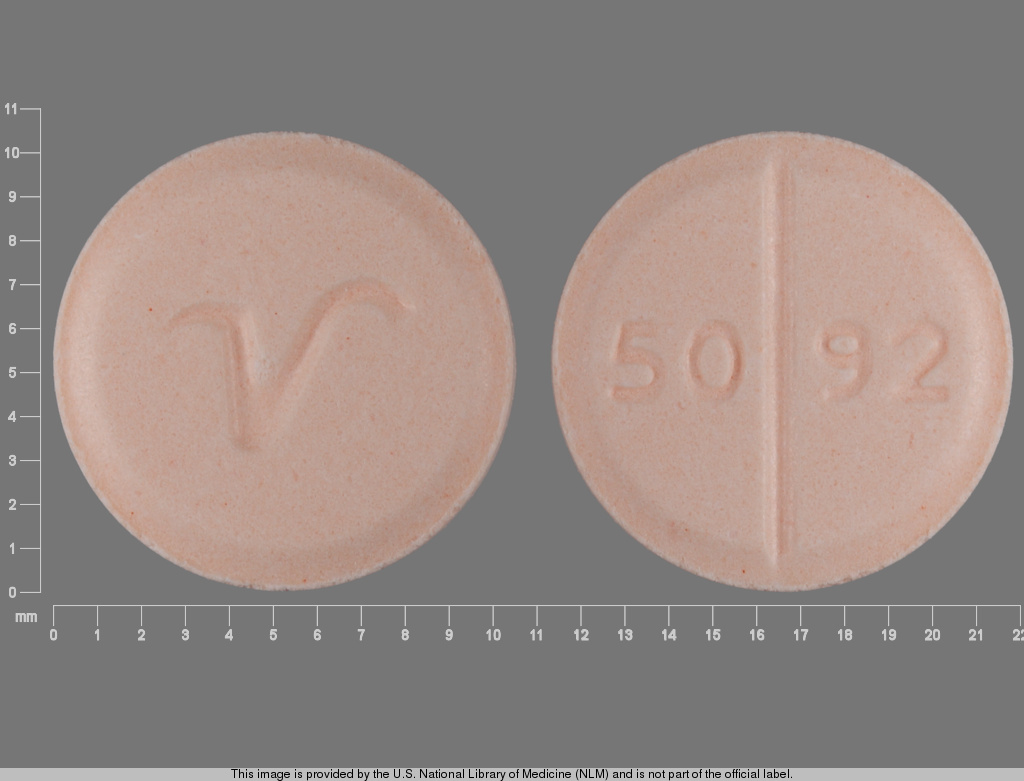 round orange 5092 v Images Prednisone prednisone NDC 06035337