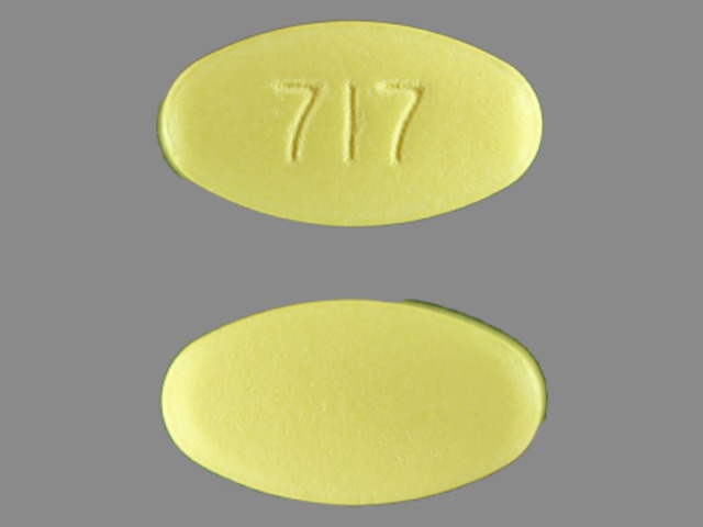 oval yellow 717 Images - losartan potassium and hydrochlorothiazide ...