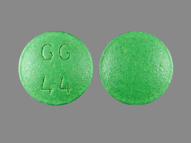 Amitriptyline Hydrochloride, Green Round Tablet