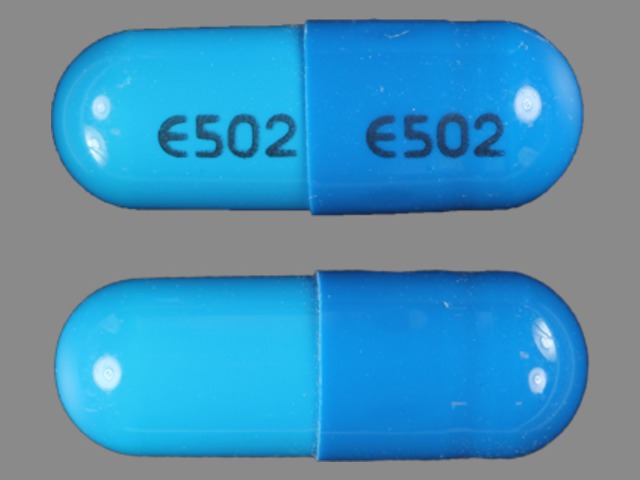 e502 capsule blue Images.