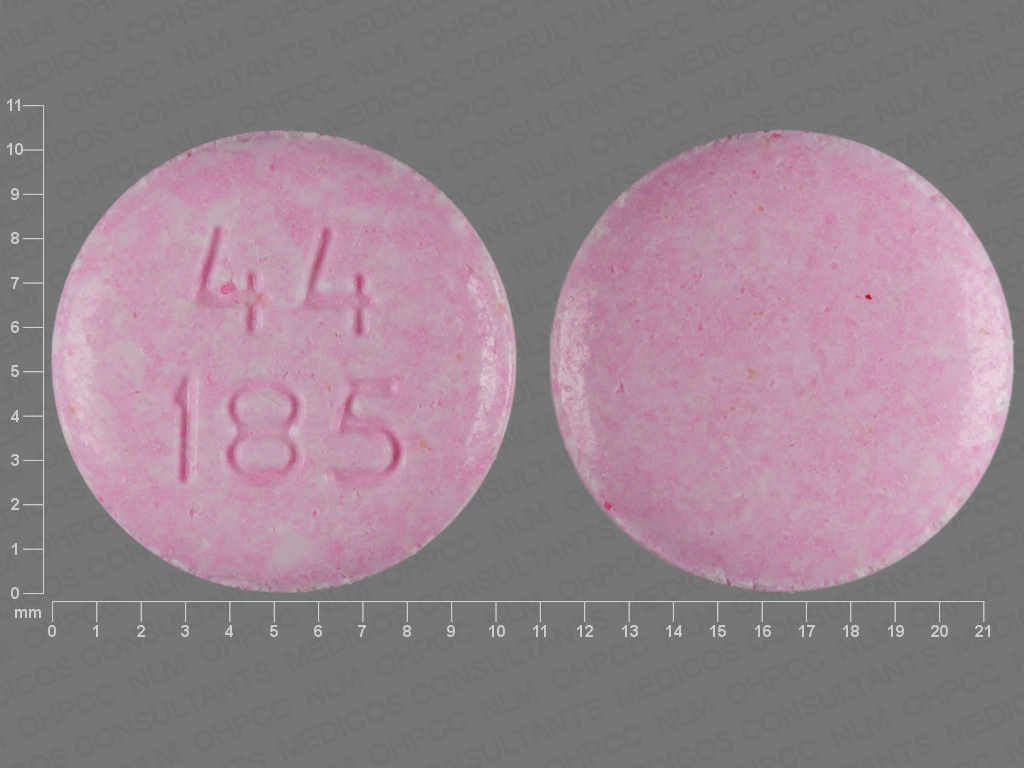 round pink 44 185 Images Childrens Chewable Pain Reliever