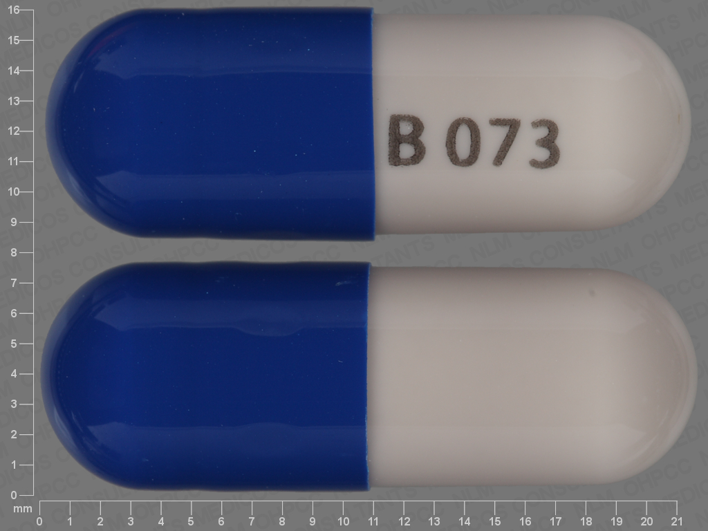 Capsule B073 Images - Butalbital, Acetaminophen, Caffeine And Codeine ...