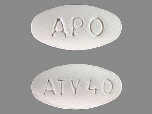 oval white apo atv40 Images - ATORVASTATIN CALCIUM - atorvastatin ...