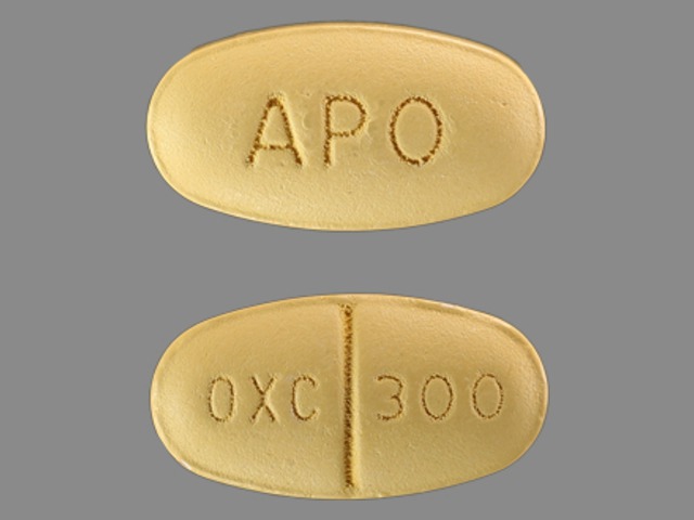 Oval Yellow Oxc 300 Apo Images Oxcarbazepine Oxcarbazepine Ndc 366