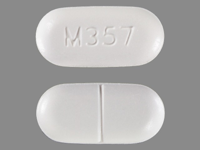 oval white m357 Images - HYDROCODONE BITARTRATE AND ACETAMINOPHEN ...