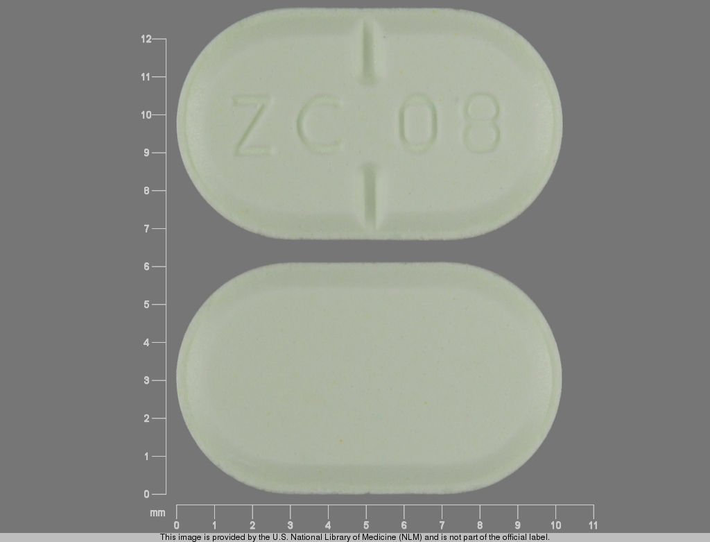 oval green zc 08 Images - Haloperidol - haloperidol - NDC 65841-839